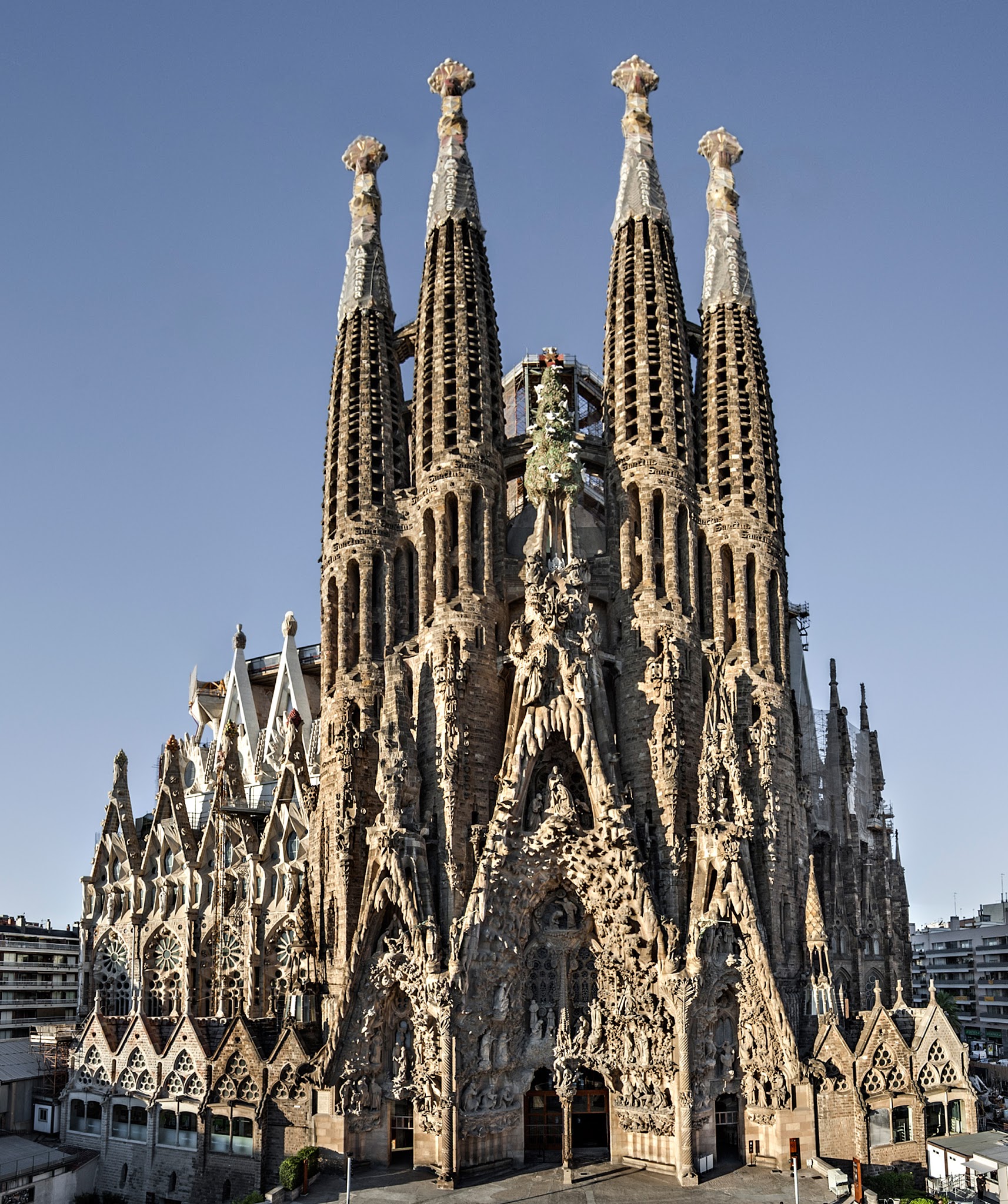 Catalonië blog: De 'Sagrada Familia', het eindeloze bouwsel van Gaudí