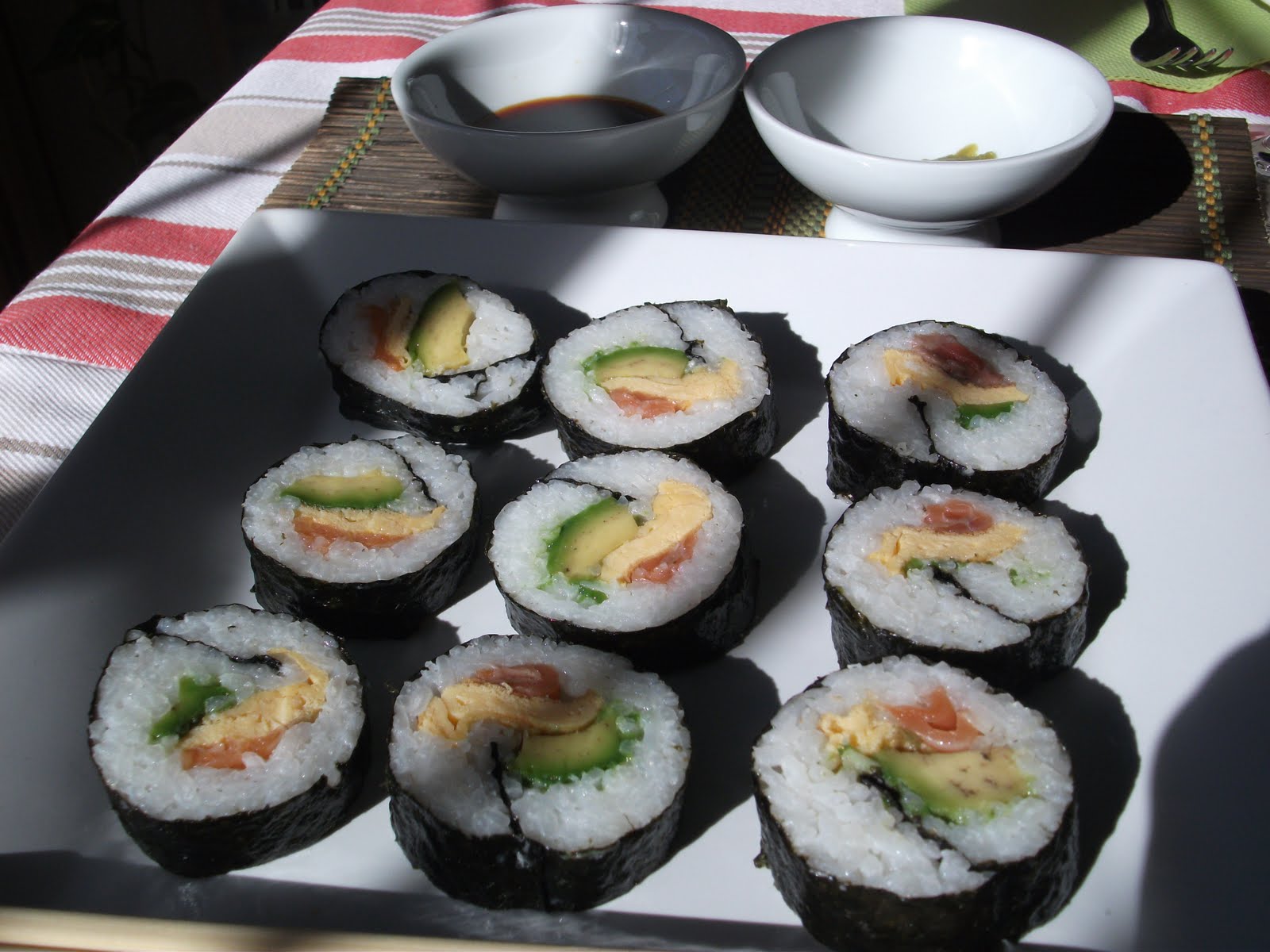 sushi japonés