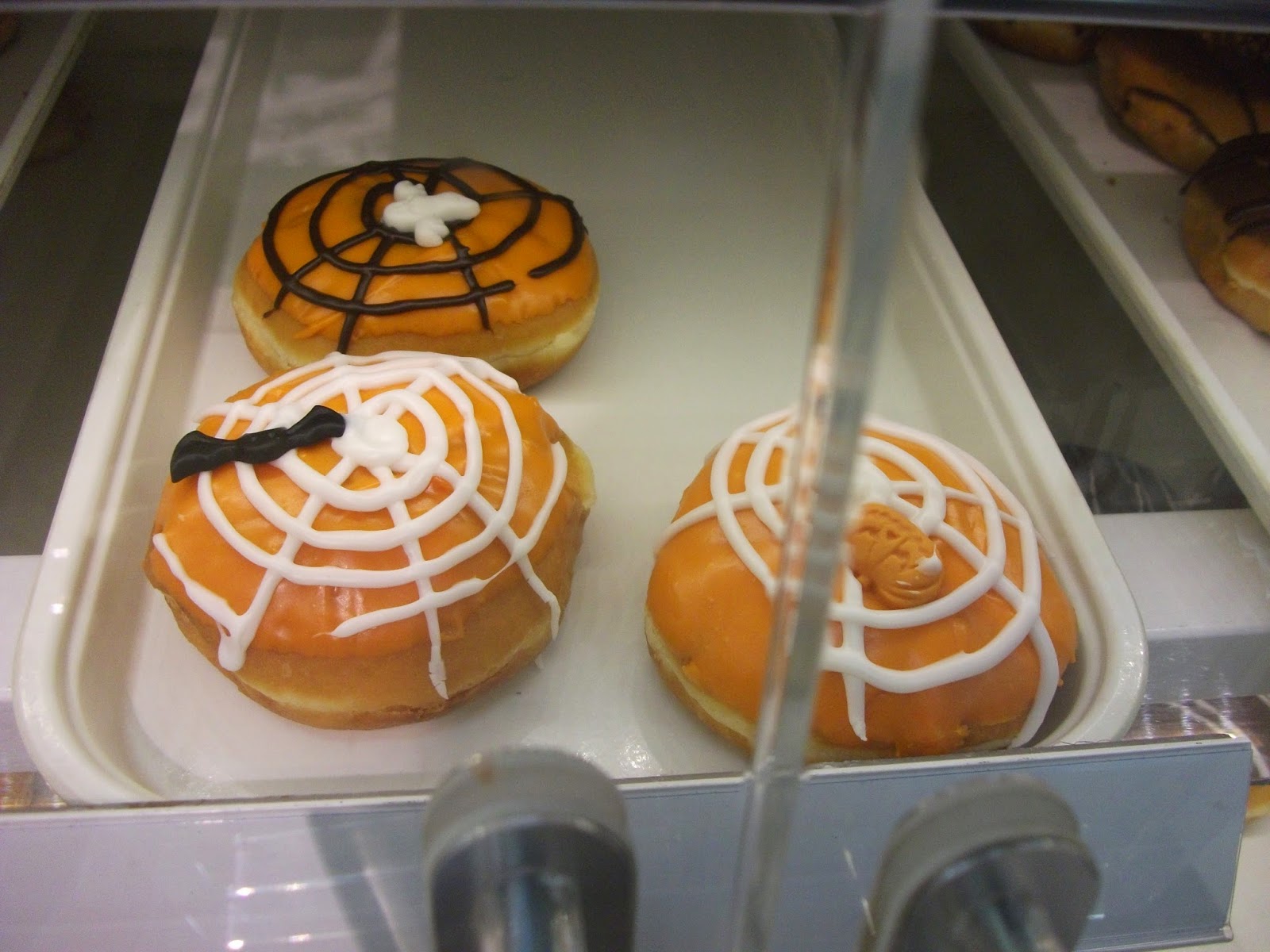 Halloween Stuff Tesco Slime Cookies, Chocolate Skulls, Krispy Kreme