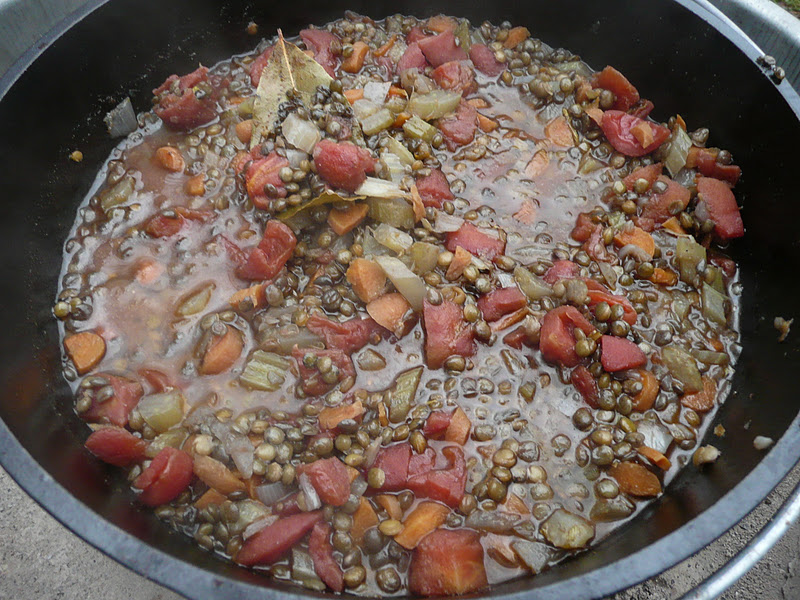 Everyday Dutch Oven French Lentil Soup