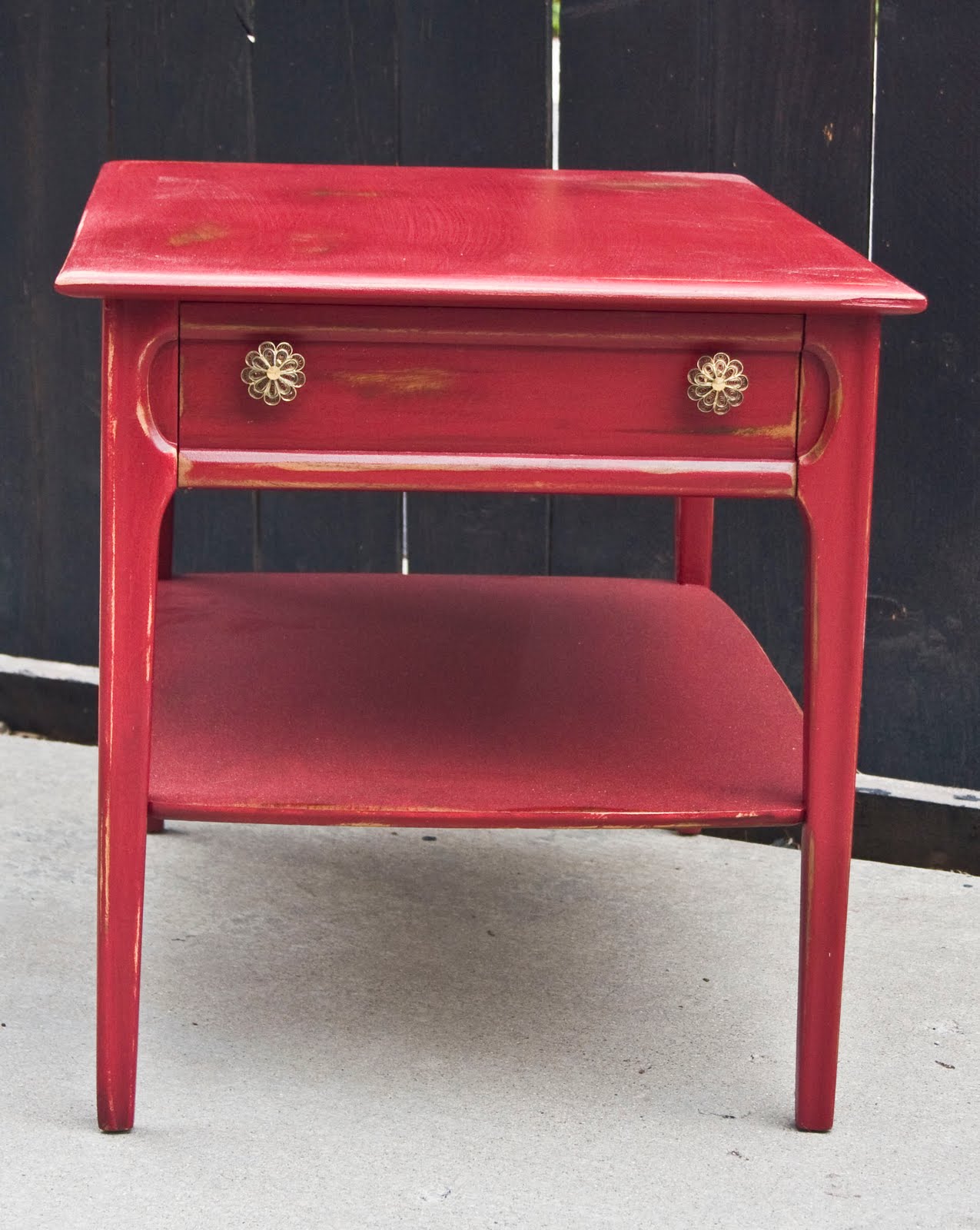 Modernly Shabby Chic Furniture Wine Red End Tablenightstand - Wine Red End Tablenightstand modernly shabby chic furniture wine red end tablenightstand - wine red end tablenightstand