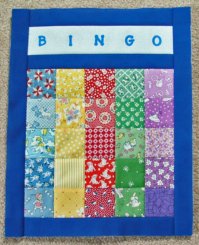 Quilt Crossing Fabric BINGO