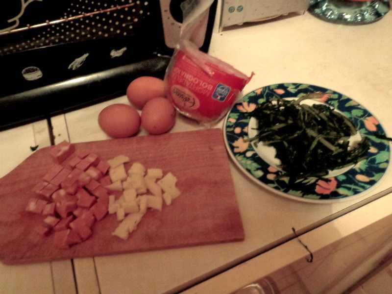 Frittata con formaggio, spinaci e mortadella Felsineo The Lunch Girls