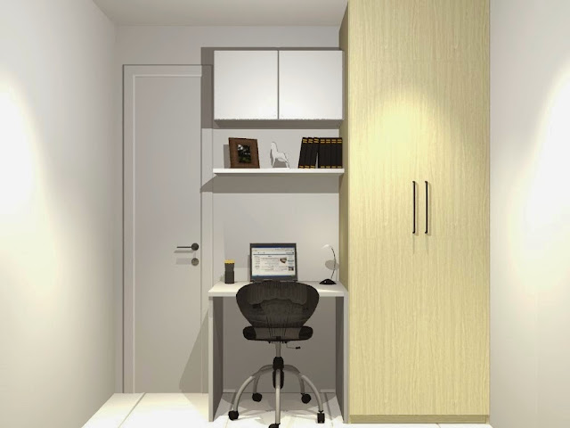 Modelo de Quarto de Solteiro Pequeno