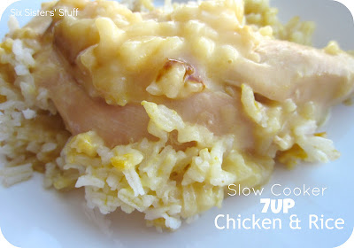 Slow Cooker 7UP Chicken & Rice