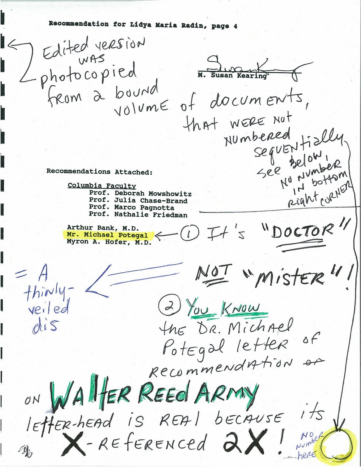 LIDYA ( LYDIA ) RADINs criminal case EVIDENCE TAMPERING AND COLLUSION.