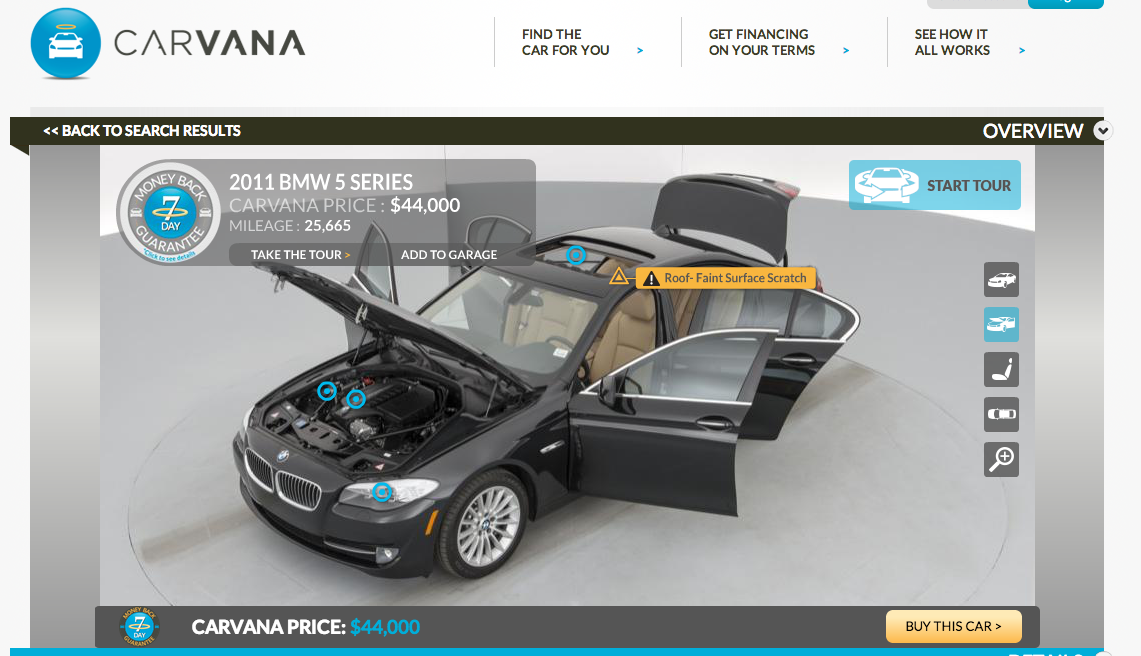 Zach's Auto Review Carvana A Whole New Way To Buy Cars