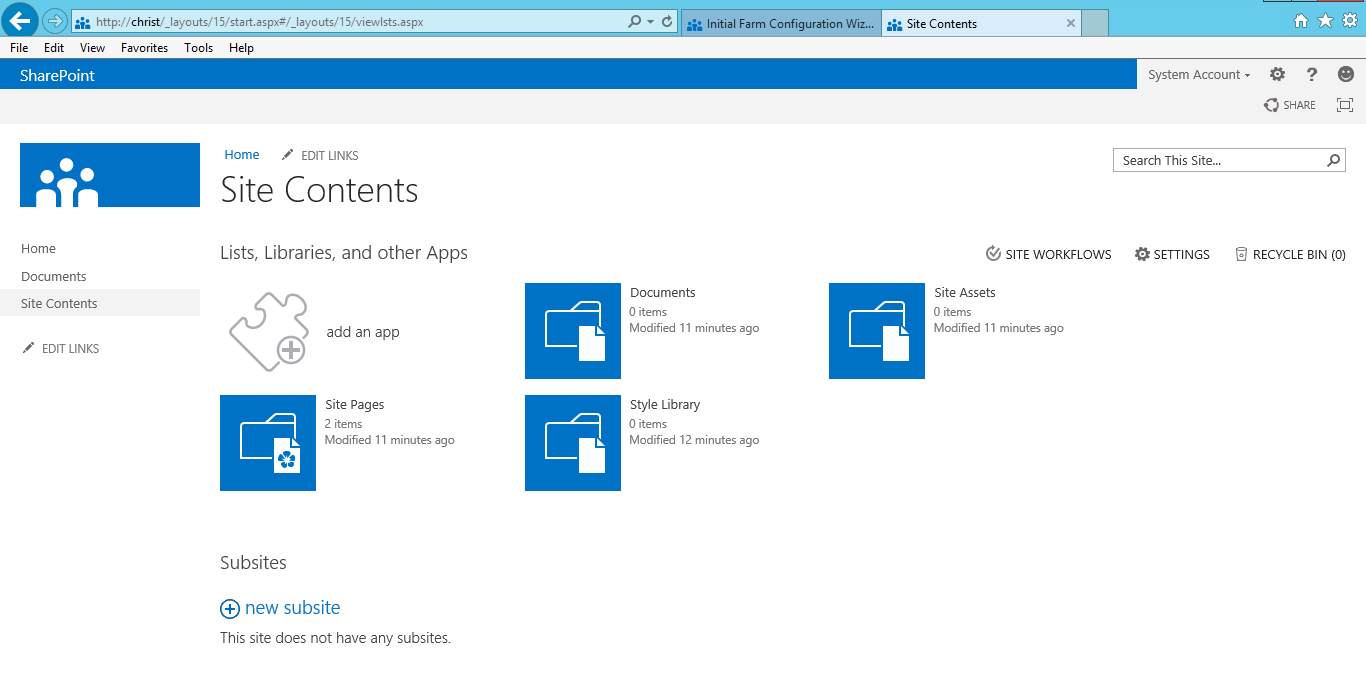 Sharepoint 2013 Foundation Preview Steps By Steps Setup And Configuration Sharepointtaskmaster Sharepoint 2013 Templates