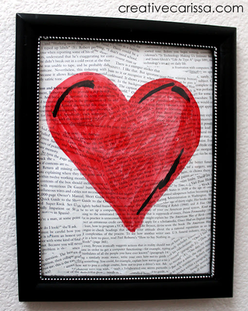 Valentine's Gallery Art Wall (and free printable) Creative Green Living