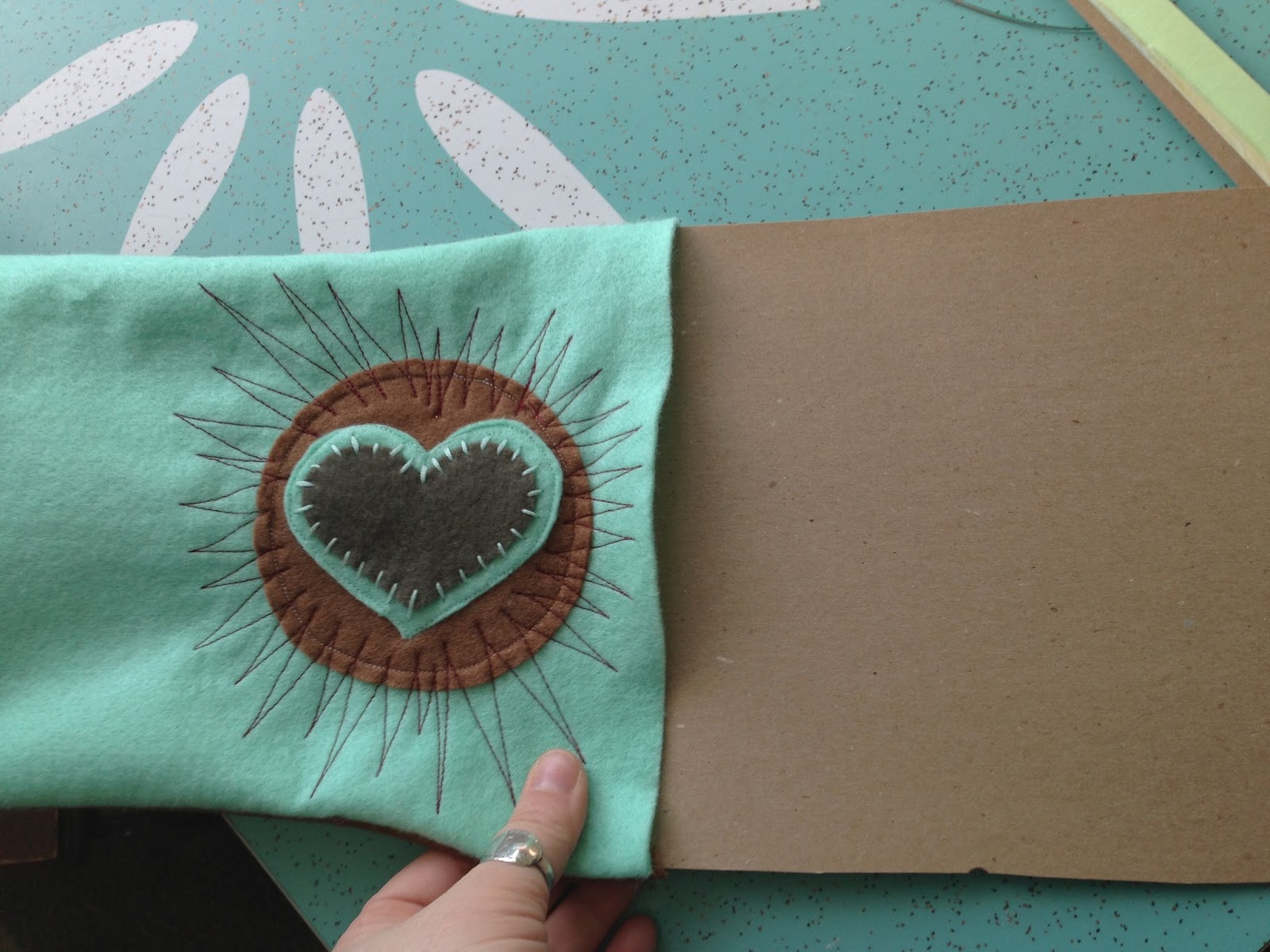 Musings on Realities A Handmade Journal from Supplies OnHand