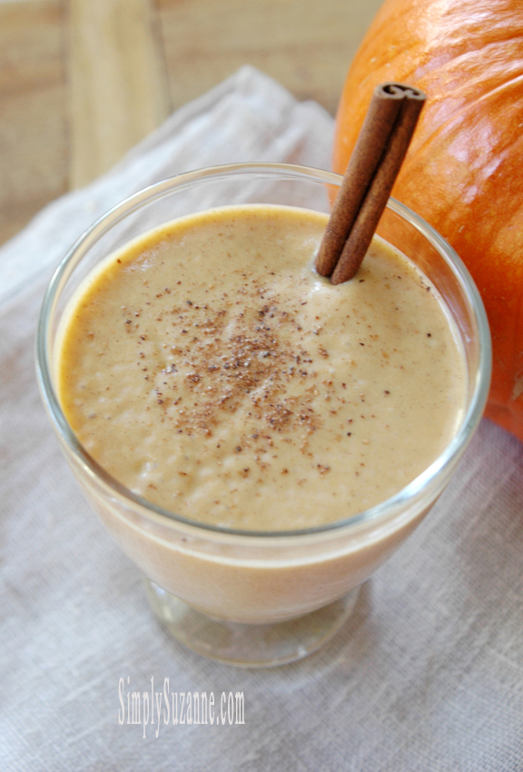 Simply Suzanne's AT HOME pumpkin smoothies