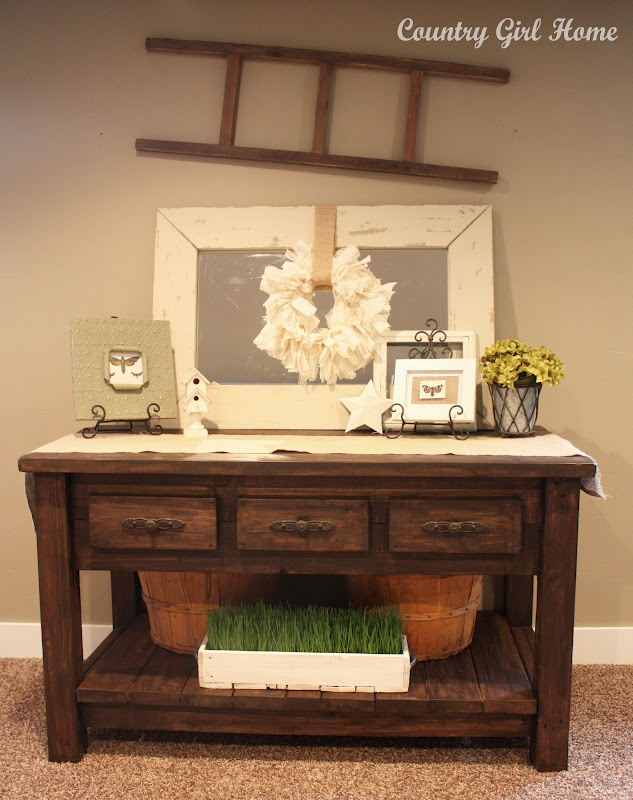 COUNTRY GIRL HOME how to frame an old mirror