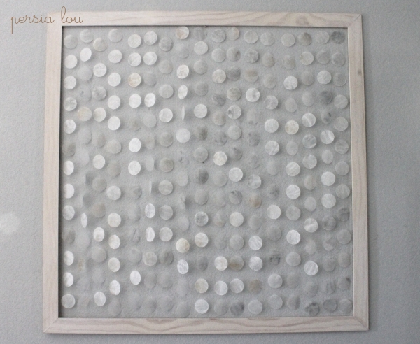 Capiz Shell Wall Art Beach Bash Day 12 The Country Chic Cottage Cards At The Moment So I Am Thrilled To Be Taking A Virtual Jaunt Seas With All You Ccc Beach Bash Guests Via My Faux Shell Wall Hanging
