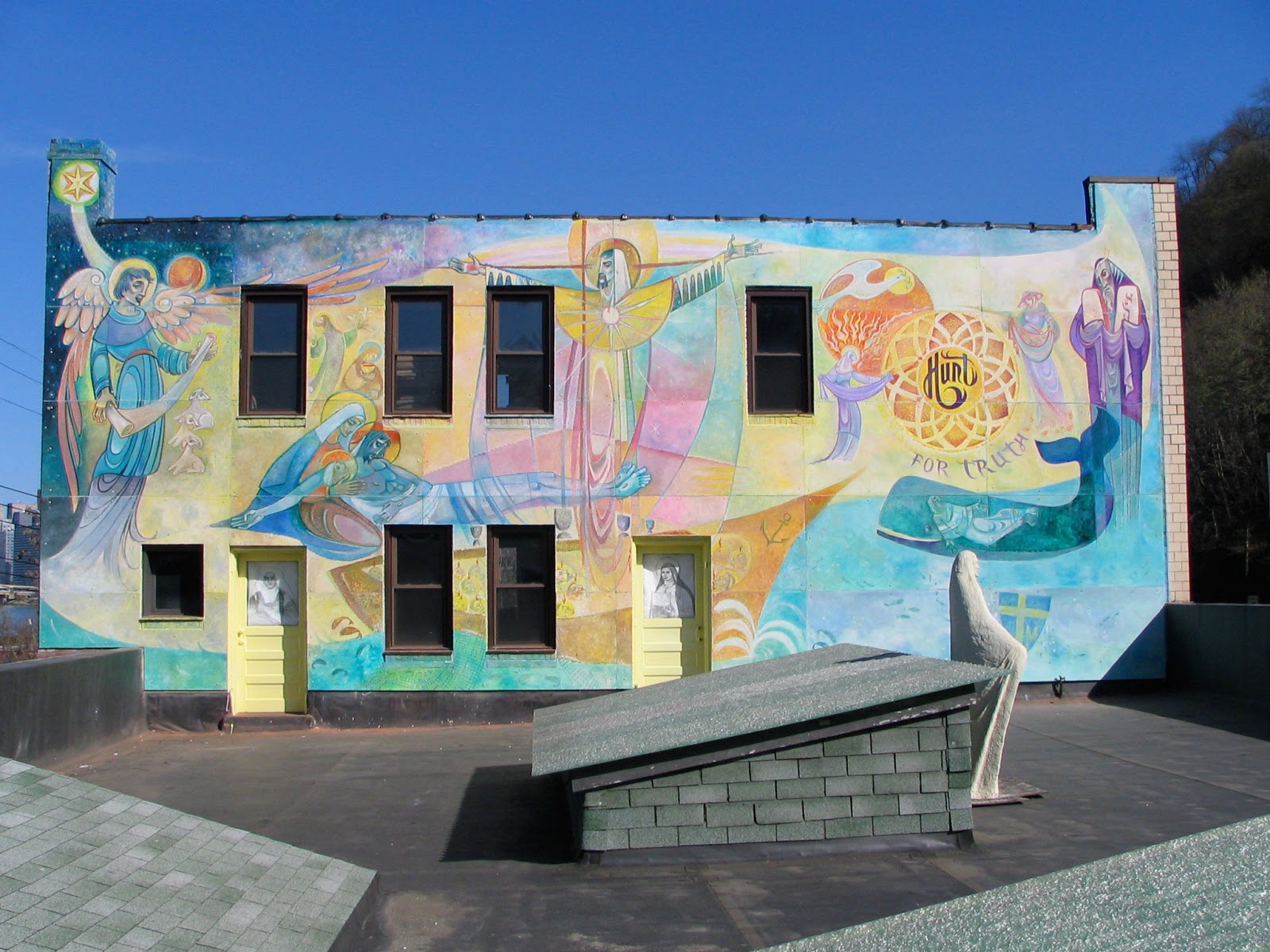 Pittsburgh Murals and Public Art Religious Mural by Nick Parrendo