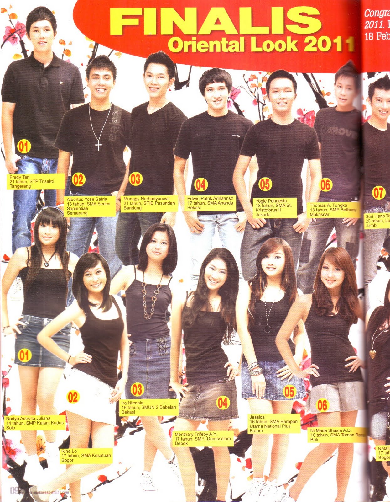 FINALIS ORIENTAL LOOK 2011
