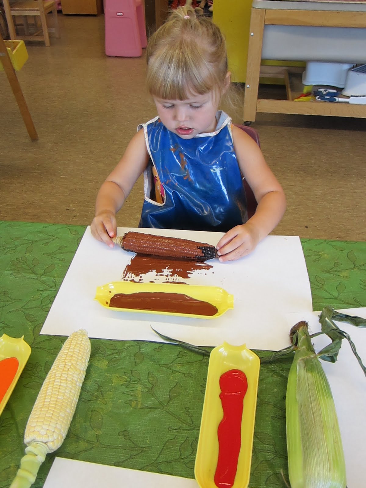 StrongStart Corn Cob Painting