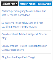 Membuat Tabber Tab di Blog