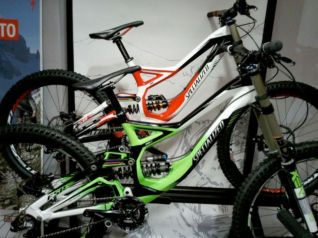 White Specialized Bike