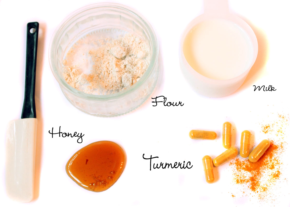 Monroe Misfit Makeup Beauty Blog DIY Turmeric Manuka Honey Mask for