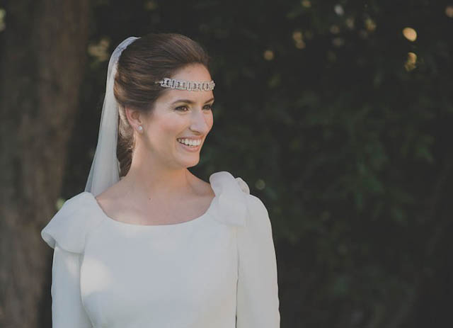 corona joya tiara tocado novia headpiece bride