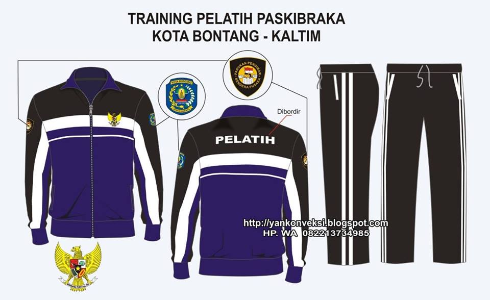 JAKET TRAINING PELATIH PASKIBRA