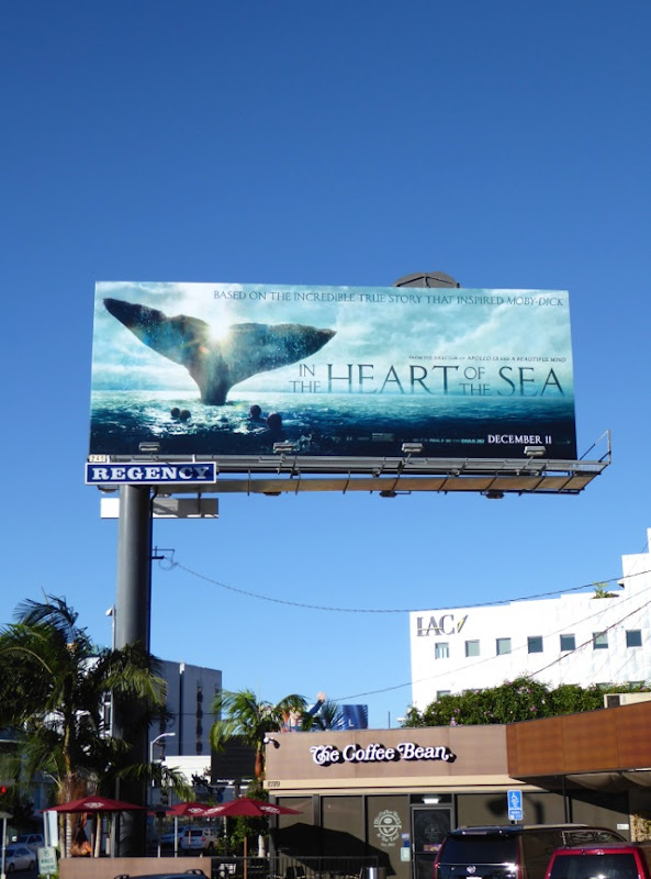 In the Heart of the Sea whale tail billboard In the Heart of the Sea whale tail billboard