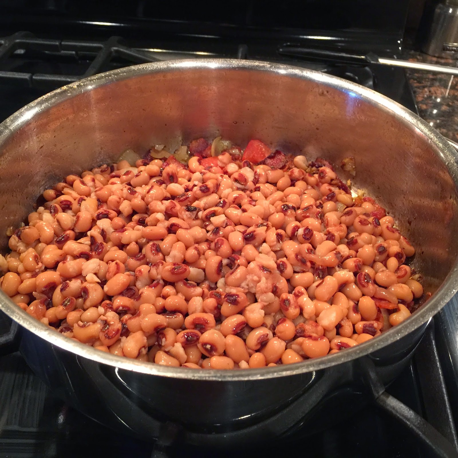 My Cocina, My Kitchen Black Eyed Peas with Bacon