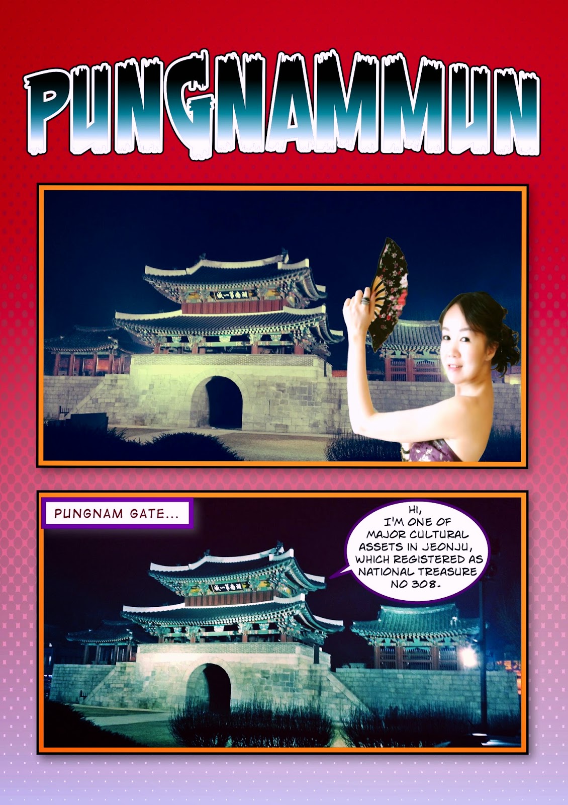 Jeonju Pungnammun Gate 풍남문 | meheartsoul.blogspot.com