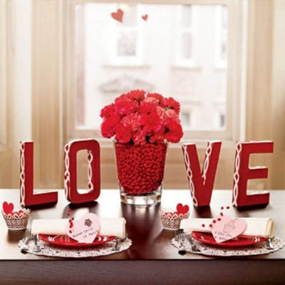 mesa decorada san valentin mesas decoradas san valentin 16 19 Mesas Decoradas para San Valentín