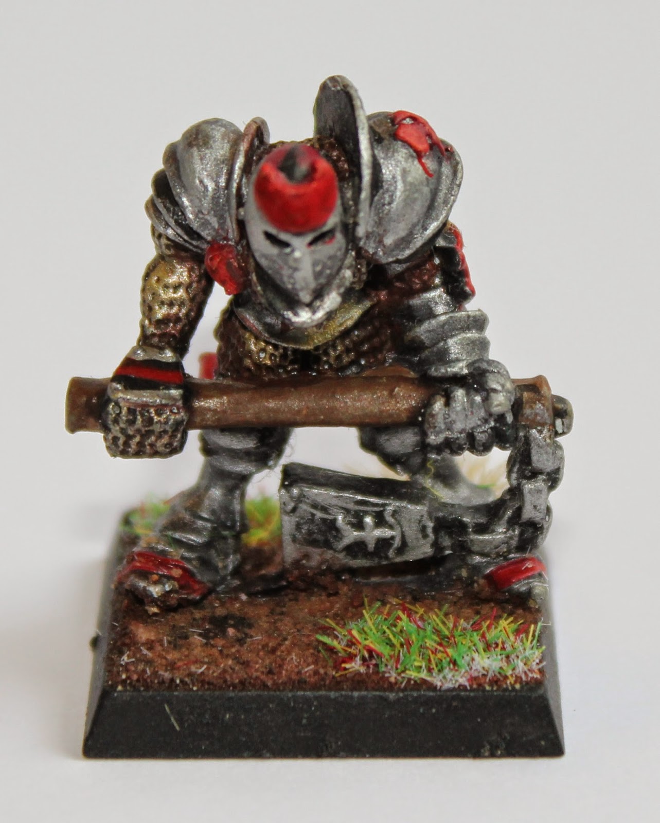Classic Games Workshop Chaos Warrior Better Red Than Dead