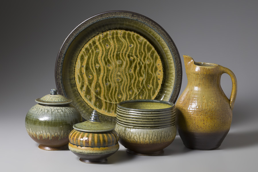 Brad Tucker Pottery Show at PCI in WinstonSalem