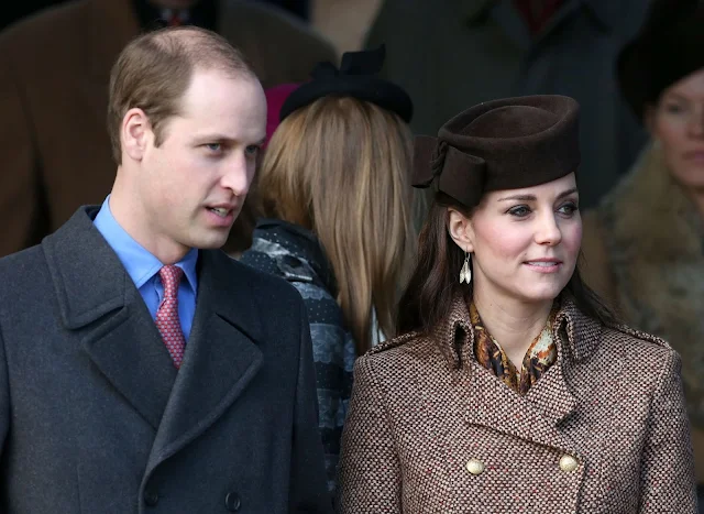 Kate Middleton attends Christmas Day Service