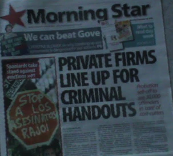 The Neon Cons Railways Bosses Robbery is at one with PRIVATISING CRIME Trade