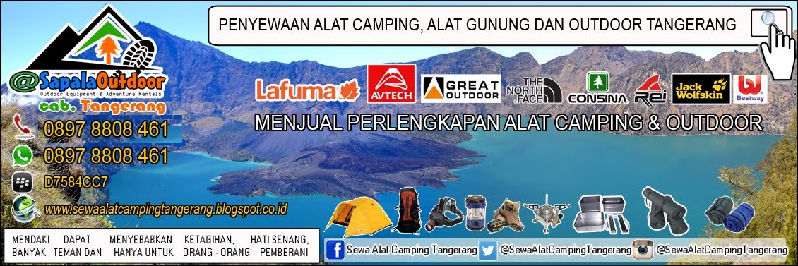 Sewa Alat Camping di Tangerang
