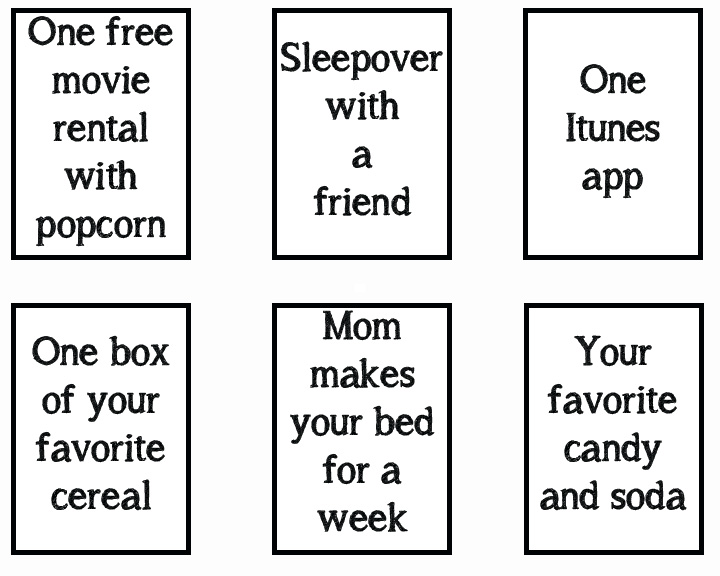 I heart chore charts