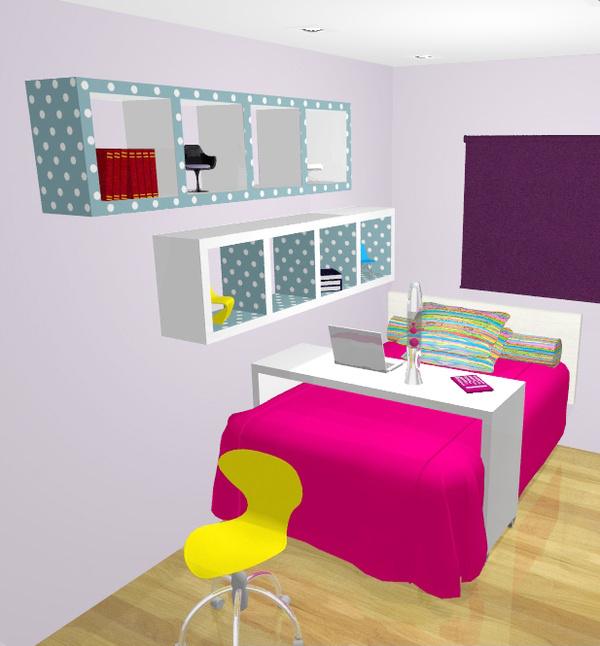 Decora??o Quartos para meninas Decoracao De Quarto Pequeno Colorido ~ Decora??o Quartos para meninas