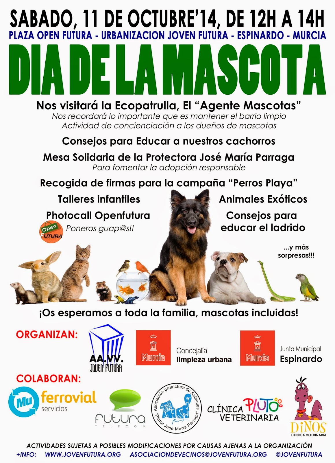 La Gazeta de Espinardo Día de la Mascota