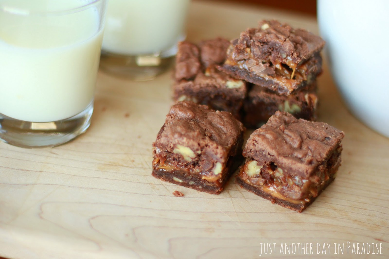 Larissa Another Day German Chocolate Caramel Bars