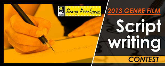 The Sineng Pambansa Genre Film Scriptwriting Competition 2013 The Sineng Pambansa Genre Film Scriptwriting Competition 2013
