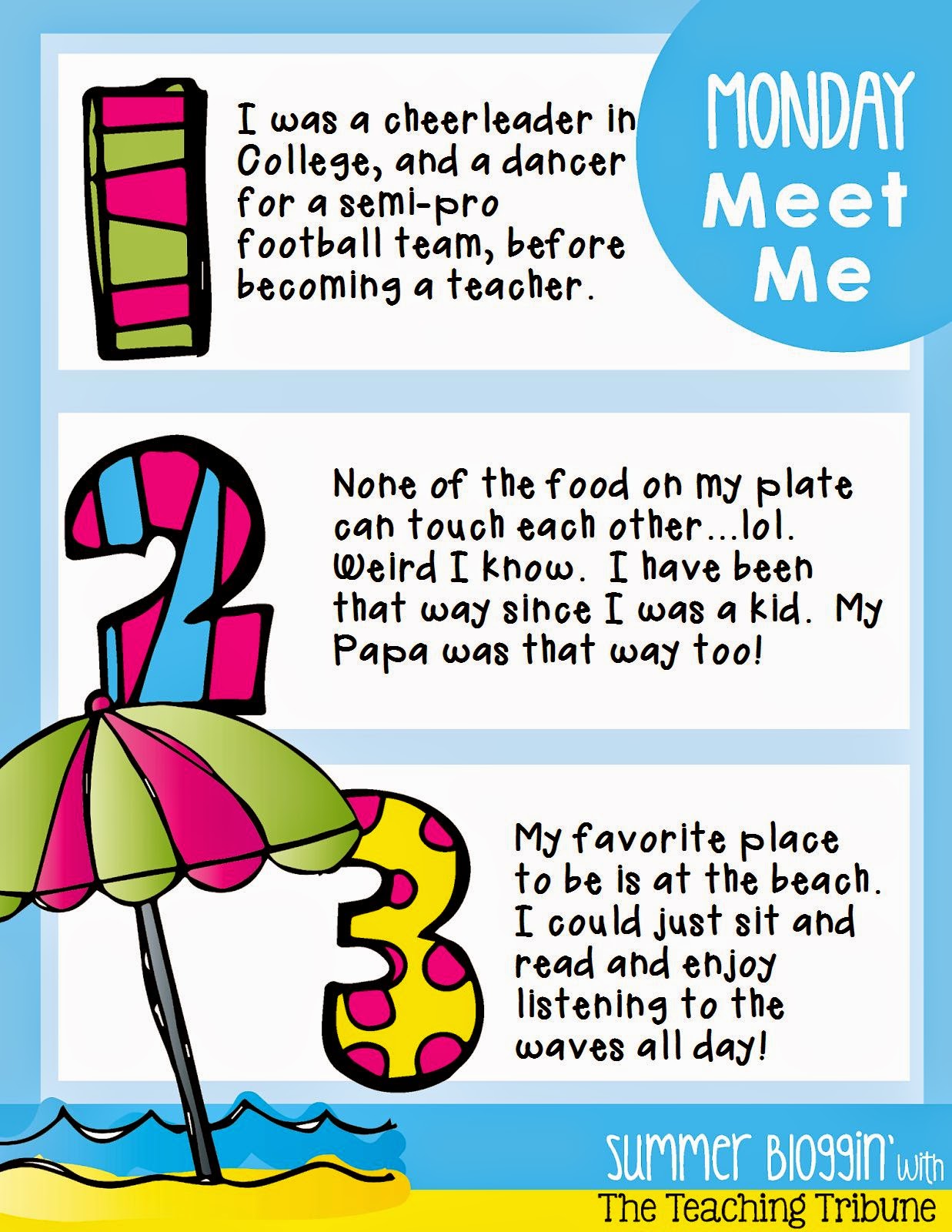 three facts about me three facts about me