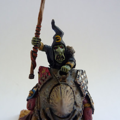 Forge World Night Goblin Warboss on Great Cave Squig