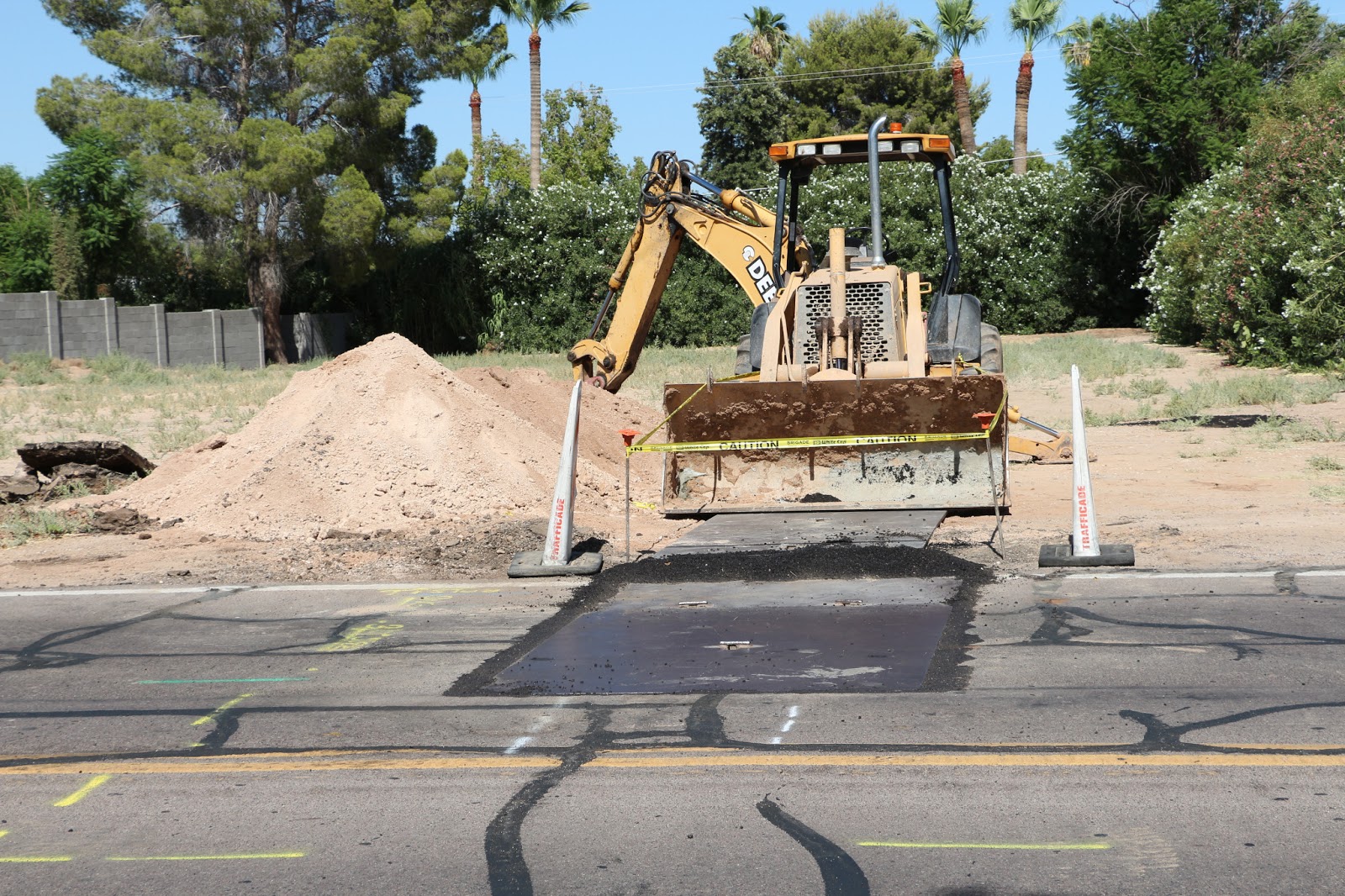 Dusty Coyote: Sewer Tap Progress