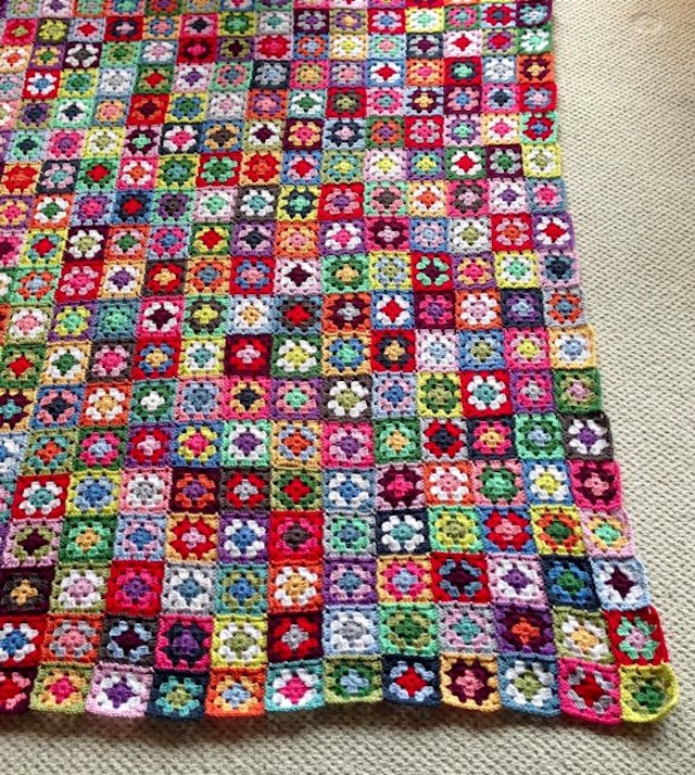 My Rose Valley Slow crochet A Gypsy Blanket update