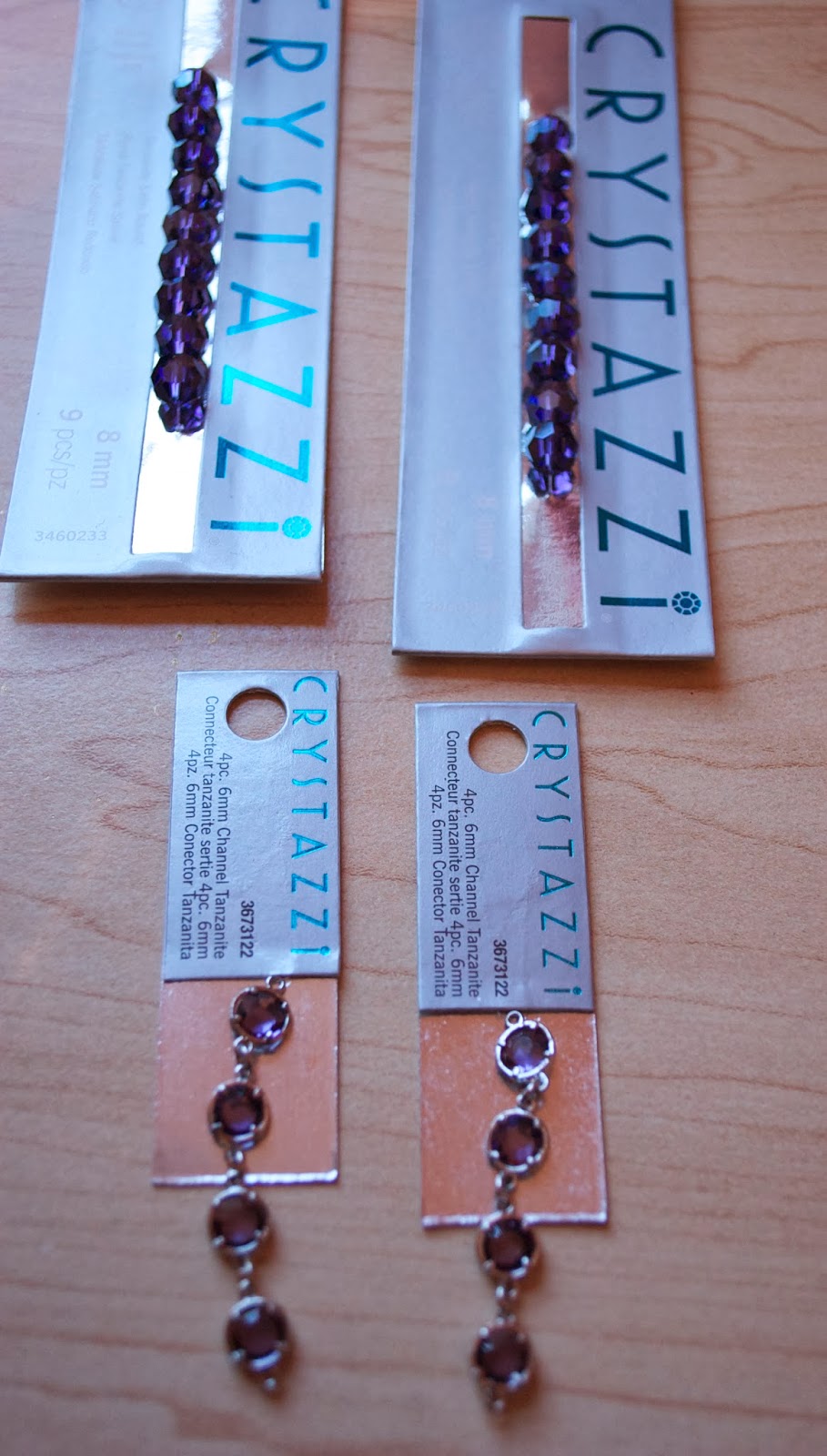 How to Make a Purple ThreeStrand Necklace My Girlish Whims