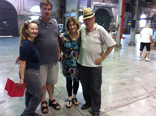 Jane Bennett, industrial heritage artist at the Australian Technology Park Open Day, Eveleigh