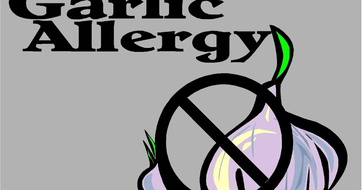 Free Posters and Signs Garlic Allergy