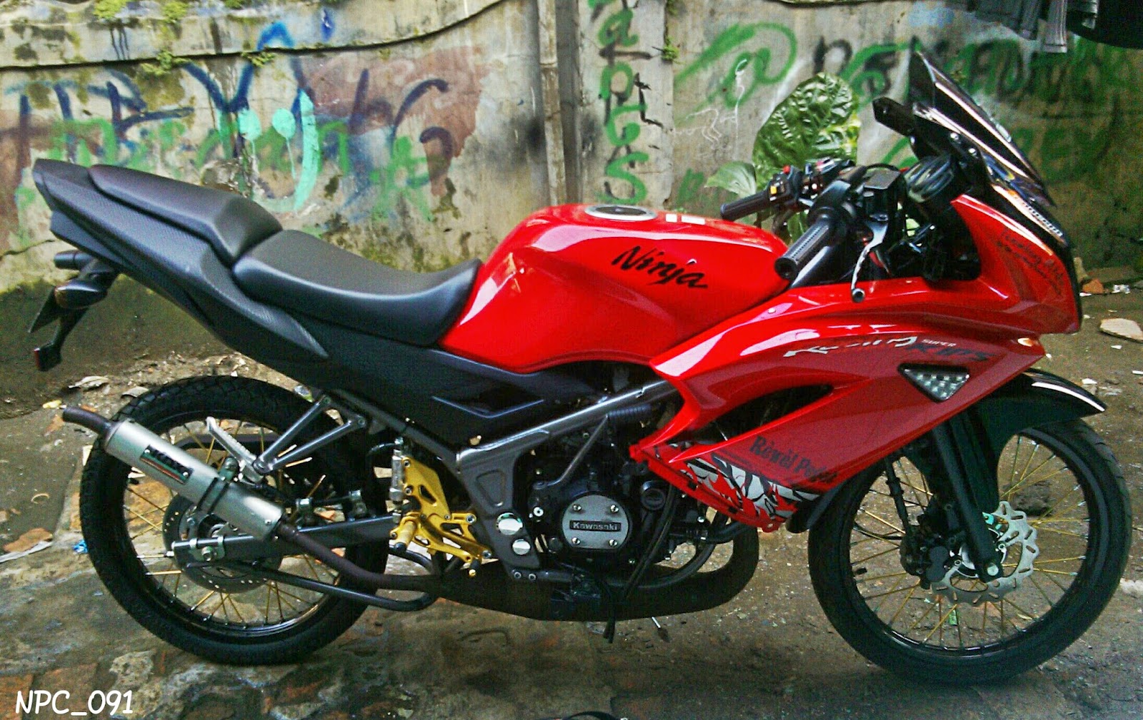 modifikasi motor ninja rr jari jari terkeren modifikasi motor ninja rr jari jari terkeren