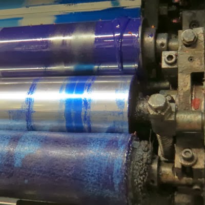 blue ink