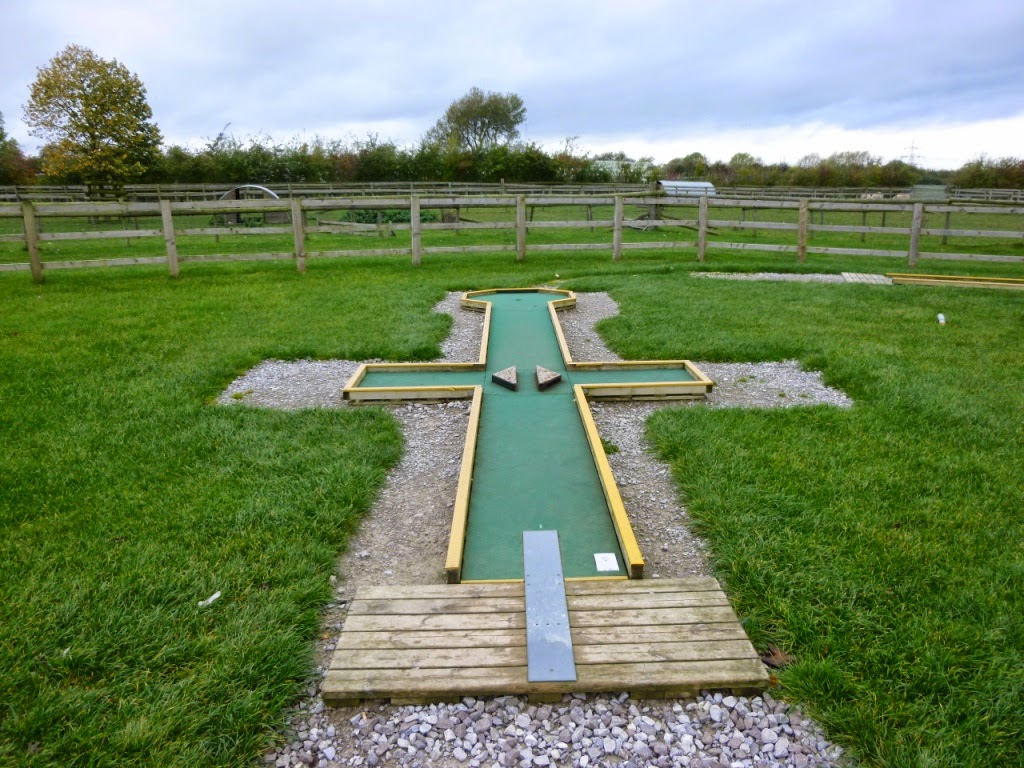 The Ham and Egger Files Crazy Golf at Mead Open Farm in Billington