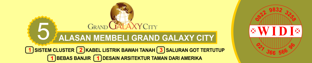 Perumahan Grand Galaxy City Bekasi